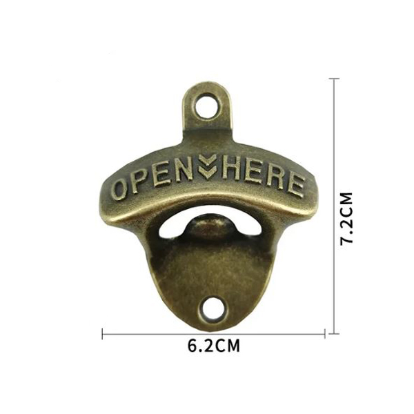 Beer Opener Wall Bronze - Image 2