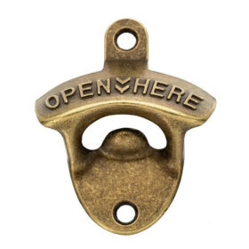 Beer Opener Wall Bronze