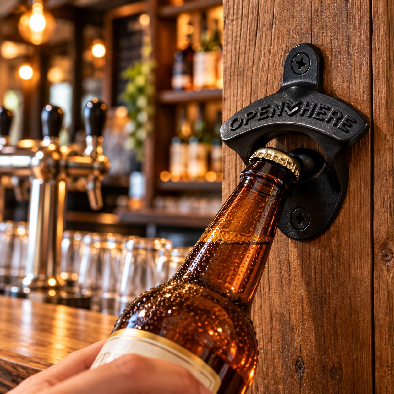 Beer Opener Wall Black - Image 5